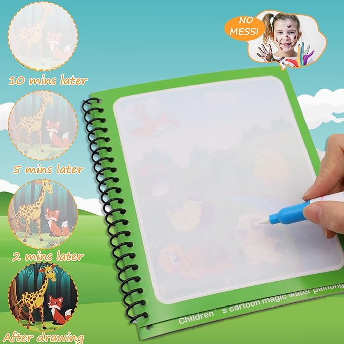 Aohcae Water Painting Books: Kids-এর জন্য ম্যাজিক শেখার আনন্দ!