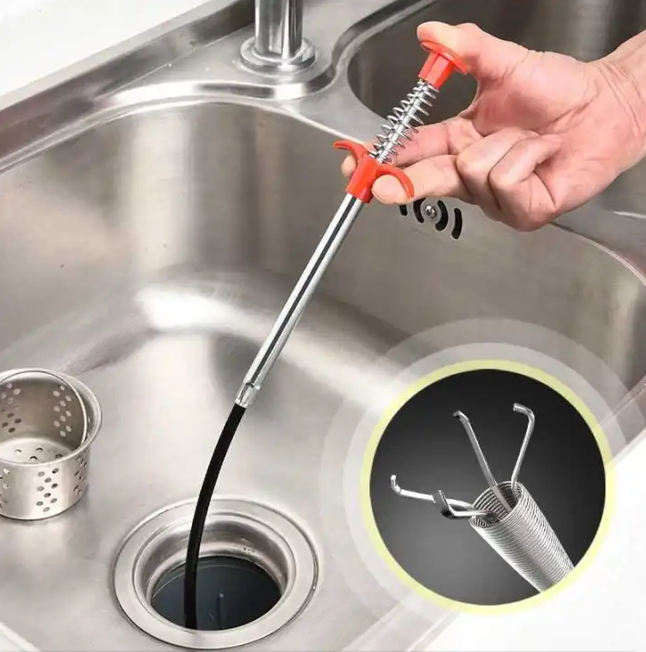 Spring Pipe Dredging Tool