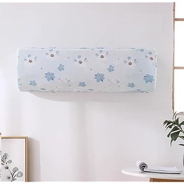 Stylish Flower Print AC Cover | এসি ডাস্ট কভার ফর এয়ার কন্ডিশনার (3 No Design)