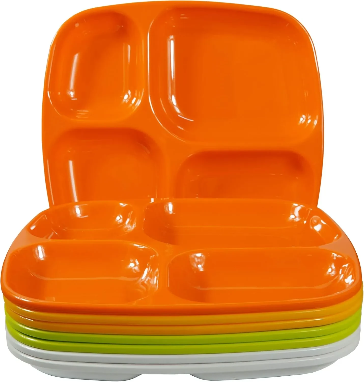 Melamine  Multi-Section Serving Plate (খাবারের প্লেট) Price in Bangladesh