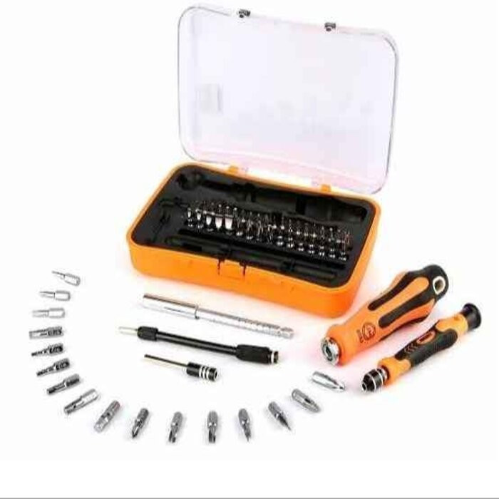 52 in 1 Tools Box - Yellow and Black - সব কাজের এক সেট! ৫২-ইন-১ মাল্টিফাংশনাল টুলস বক্স – ঘরের ছোটখাটো সব মেরামতের সহজ সমাধান