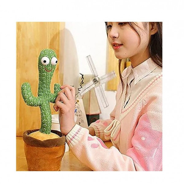 Talking & Dancing Cactus Toy – মজার সঙ্গীত ও নাচের সঙ্গে আনন্দময় মুহূর্ত!