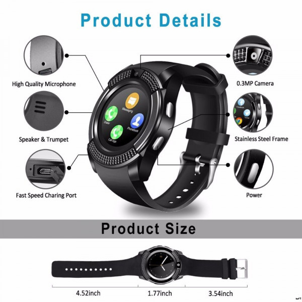 V8 Smart Watch