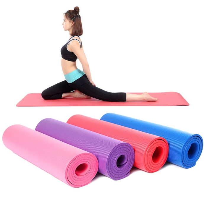 BestSellBD - Double Elbow Support Roller + 6 Feet Yoga Mat Combo